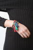 Multi-Color Bead and Tassel Bracelet Set