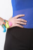 Multi-Color Bead and Tassel Bracelet Set