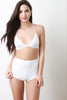 Jersey Knit Triangle Cup Bralette