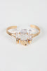 Raw Quartz Cuff