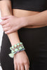 Opaque Pastel Gem Bracelet Set