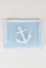 Mesh Anchor Zipper Pouch