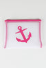 Mesh Anchor Zipper Pouch