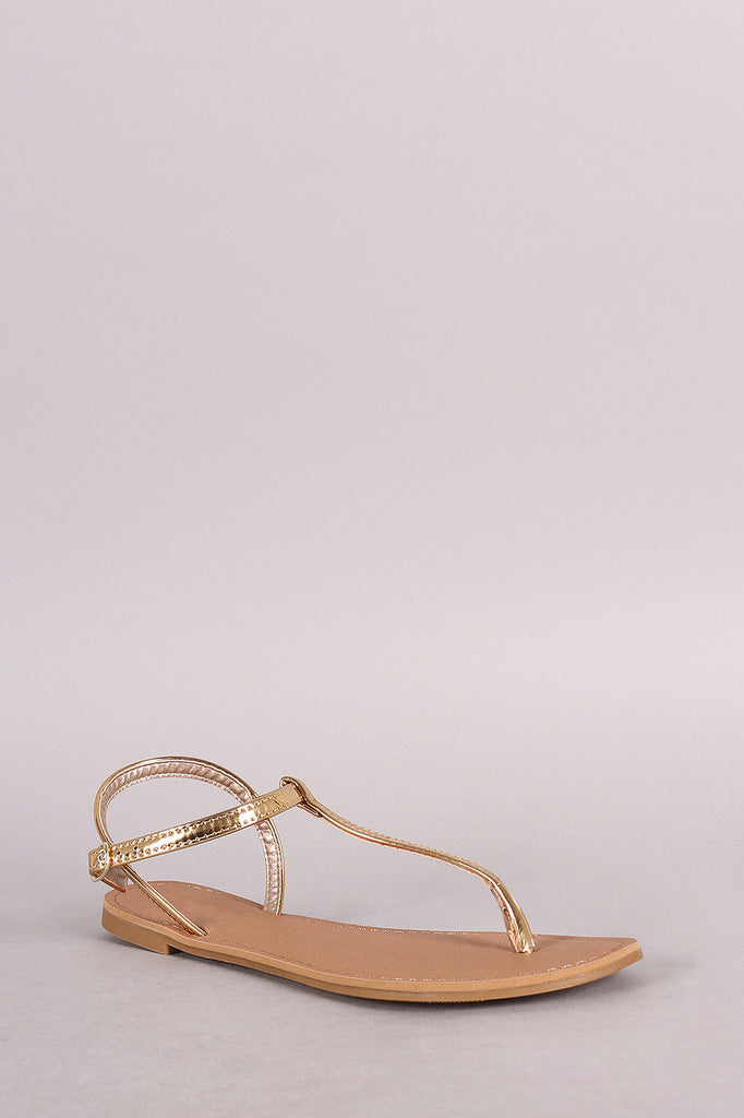 Qupid Thong Flat Sandal