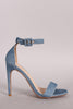 Liliana Square Toe Basic Duo Strap Stiletto Heel