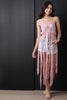 Macrame Long Fringe Tie Top