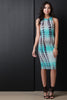 Sleeveless Tie Dye Midi Dress