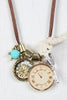 Timing is Key Charm Necklace