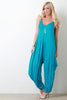 Jersey Knit Loose Baggy Jumpsuit