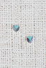 Pie Cut Colorblock Stud Earring