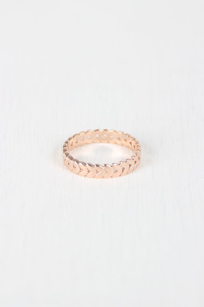 Leaf Band Ring