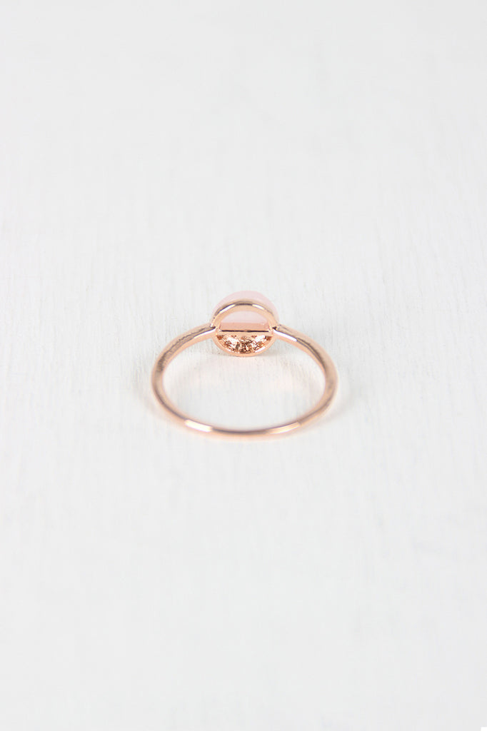 Half And Half Circle Ring