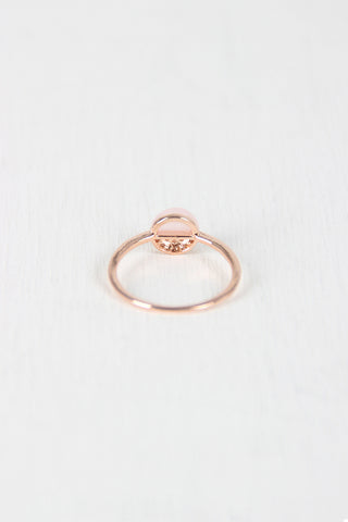 Half And Half Circle Ring