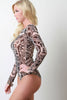 Tribal Print Mash Bodysuit