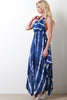 Tie-Dye Handkerchief Maxi Dress