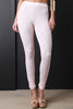 High Waist Rib Knit Legging