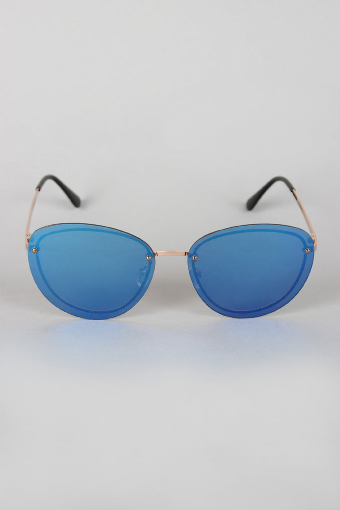 Back Rimmed Sport Sunglasses