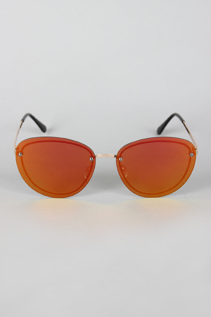 Back Rimmed Sport Sunglasses