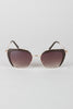 Mod Semi-Rimless Sunglasses