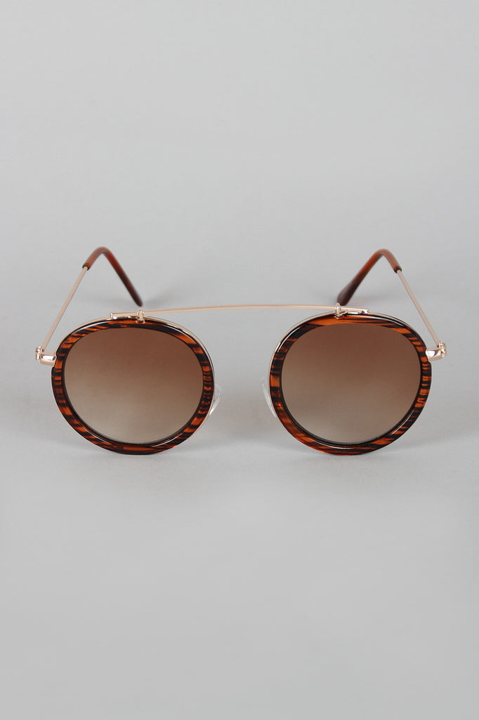 Retro Vibe Round Sunglasses