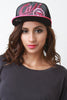 Mesh Overlay Cali Snapback Cap