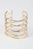 Criss Cross Open Wire Cuff