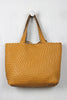 Reversible Woven Tassel Tie Tote Bag