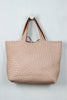 Reversible Woven Tassel Tie Tote Bag