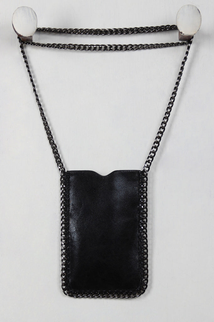 Chain Crossbody Phone Pouch