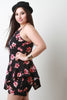 Floral Sleeveless Skort Romper