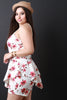 Floral Sleeveless Skort Romper