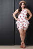 Floral Sleeveless Skort Romper