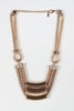 Tube Chain Chunky Geometric Necklace