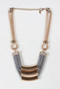 Tube Chain Chunky Geometric Necklace