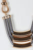 Tube Chain Chunky Geometric Necklace