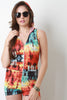 Hoodie Tie Dye Romper