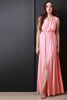 Deep V Grecian Maxi Dress