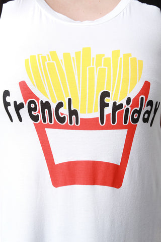 Plus Size French Friday Tank