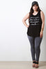 Start Each Day With A Beautiful Smile Graphic Print Top