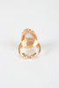 Encrusted Rhinestones Wire Ring