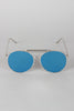 Straight Aviator Side Shield Sunglasses