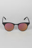 Semi-Rimless Matte Sunglasses