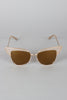 Butterfly Wing Wire Rimmed Sunglasses