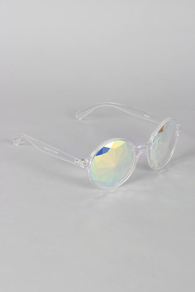 Rainbow Crystals Kaleidoscope Glasses