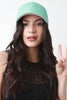 Vegan Leather Baseball Cap