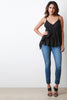 Spaghetti Strap Ruffled Camisole Top