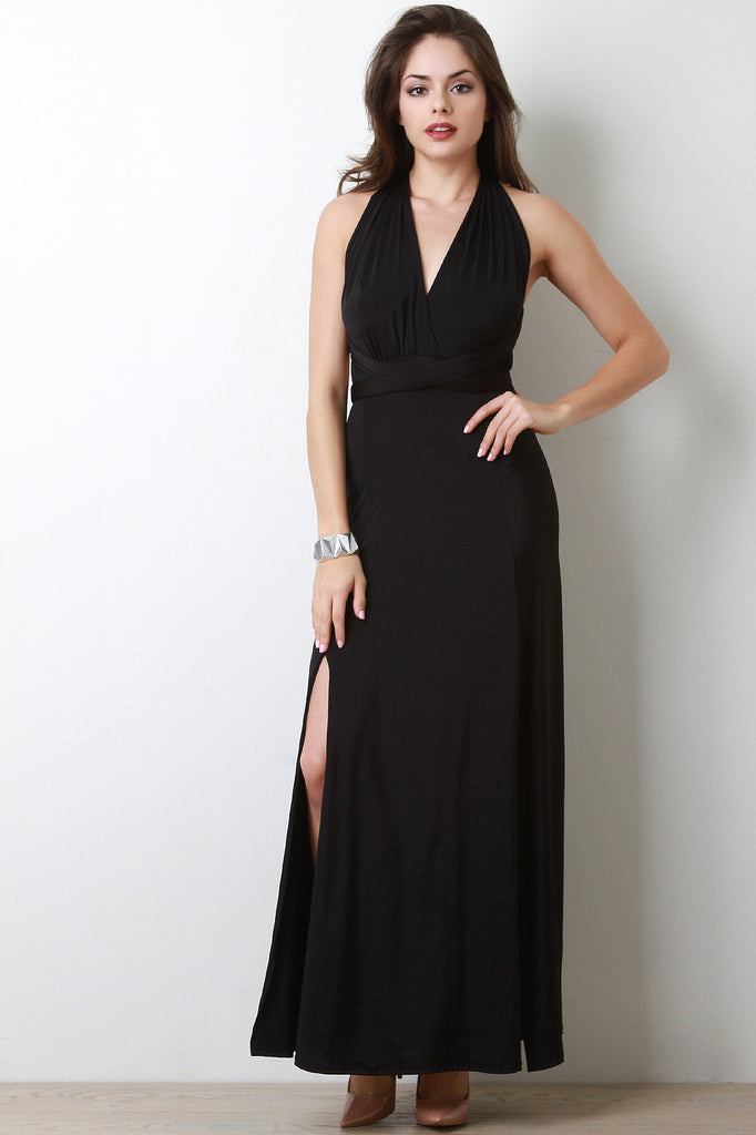 Convertible Multi Wrap Maxi Dress