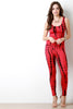 Tie Dye Scoop Neck Sleeveless Jumpsuit