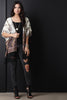 Paisley Fringe Hem Kimono
