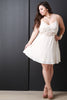 Lace Inset Button Up Day Dress